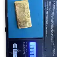 מטיל זהב טהור 100 גרם Metalor Suisse 999.9 - LBMA השקעה פרימיום